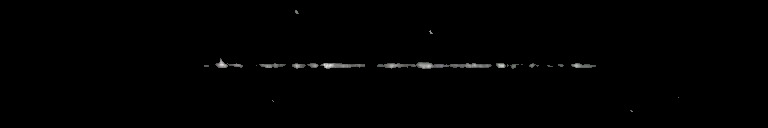 Processed fireball image