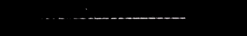 Processed fireball image