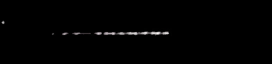 Processed fireball image