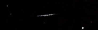 Unprocessed fireball image