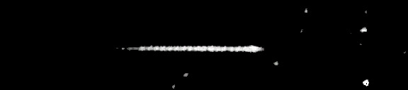 Processed fireball image