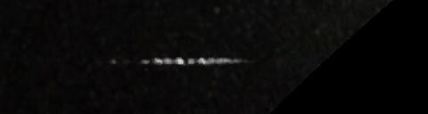 Unprocessed fireball image