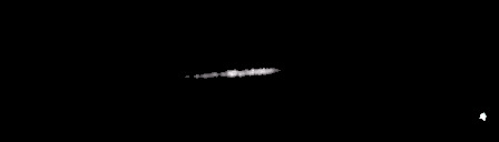Processed fireball image