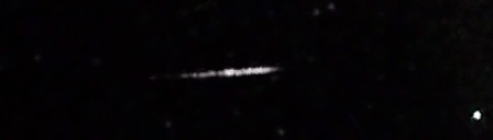 Unprocessed fireball image