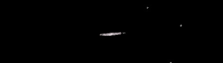 Processed fireball image