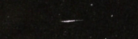 Unprocessed fireball image