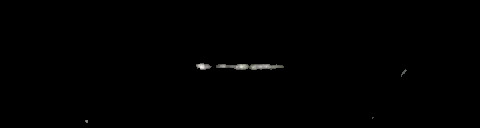 Processed fireball image