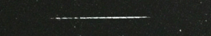 Unprocessed fireball image