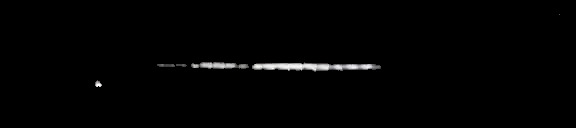 Processed fireball image