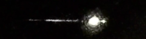 Unprocessed fireball image