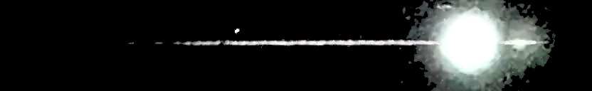 Processed fireball image