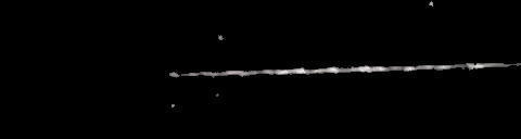 Processed fireball image