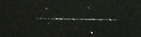 Unprocessed fireball image