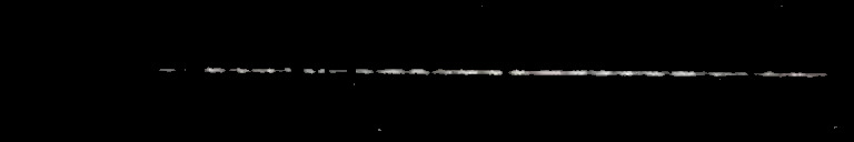 Processed fireball image