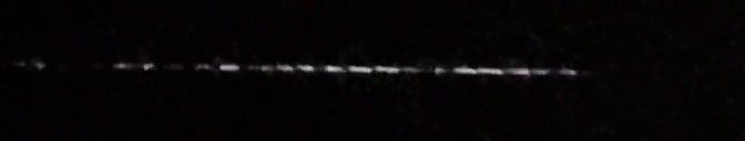 Unprocessed fireball image