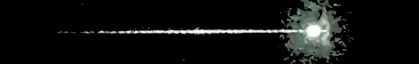 Processed fireball image