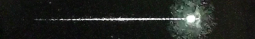 Unprocessed fireball image