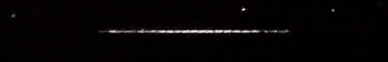 Unprocessed fireball image