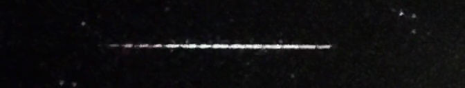 Unprocessed fireball image