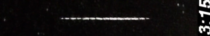 Unprocessed fireball image