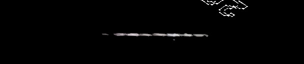 Processed fireball image