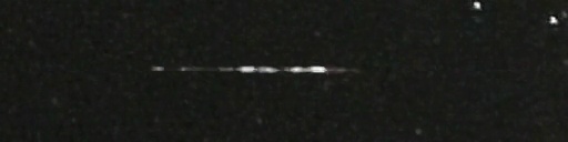 Unprocessed fireball image