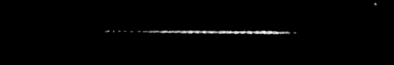 Processed fireball image