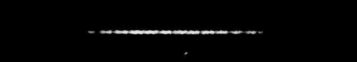 Processed fireball image