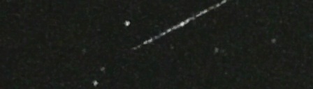 Unprocessed fireball image