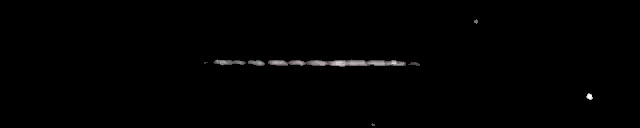 Processed fireball image