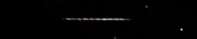 Unprocessed fireball image