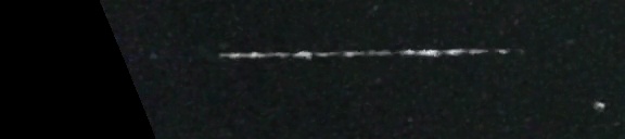 Unprocessed fireball image