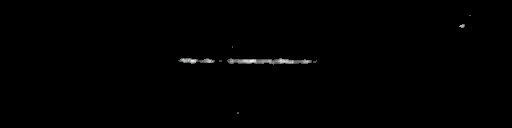 Processed fireball image