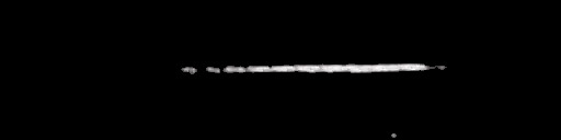 Processed fireball image