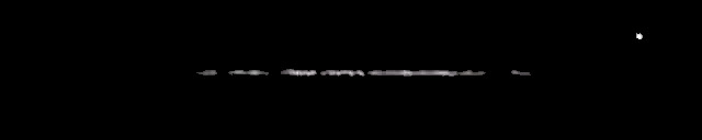 Processed fireball image