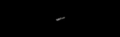 Processed fireball image