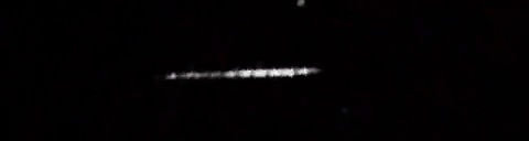 Unprocessed fireball image