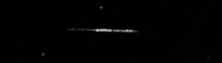 Unprocessed fireball image