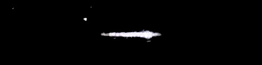 Processed fireball image