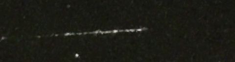 Unprocessed fireball image