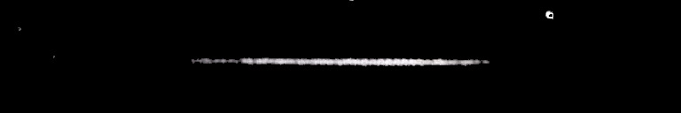 Processed fireball image