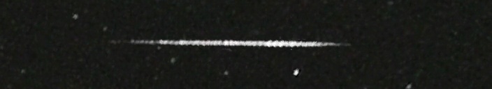 Unprocessed fireball image