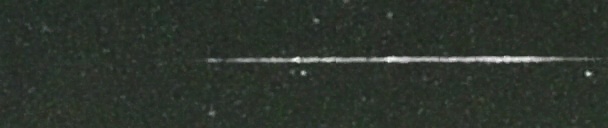Unprocessed fireball image