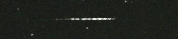 Unprocessed fireball image