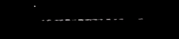 Processed fireball image