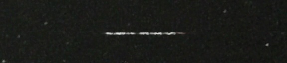 Unprocessed fireball image