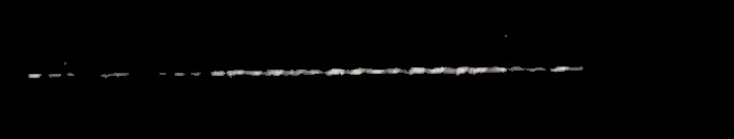 Processed fireball image