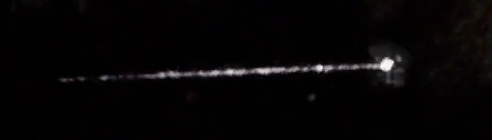 Unprocessed fireball image