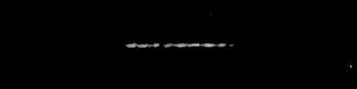 Processed fireball image