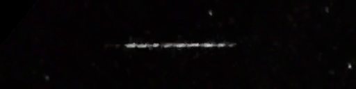 Unprocessed fireball image